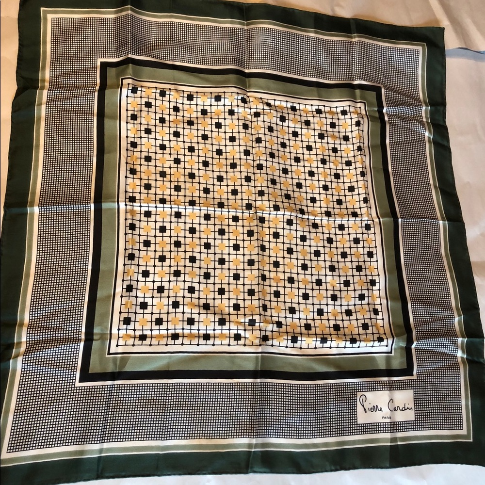 Pierre Cardin Scarf Modern Paris Design